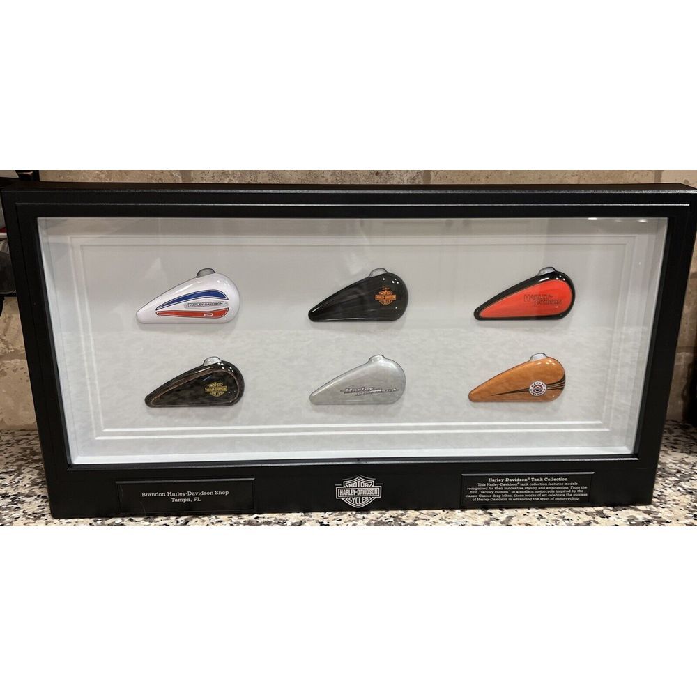 New‎ 2015 HARLEY DAVIDSON Holiday Gas Tank Collection 6 Set Brandon HD Pelham AL